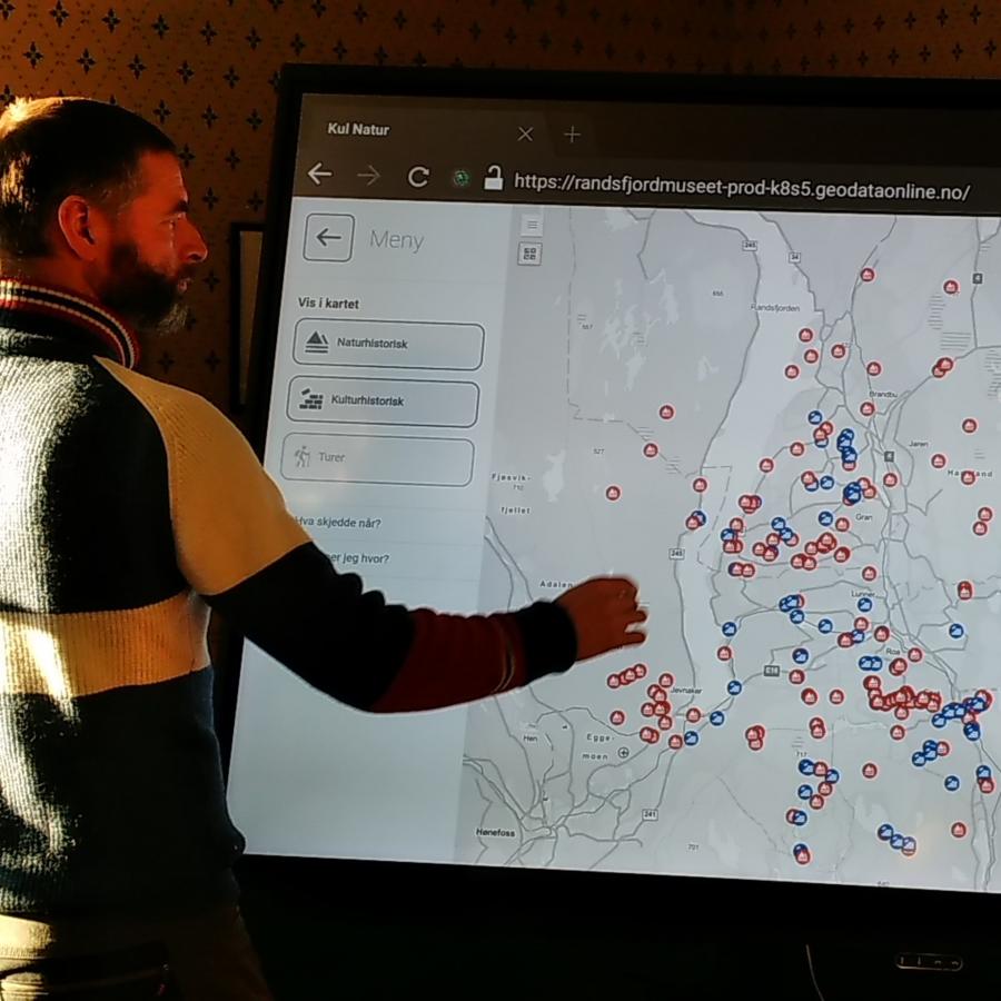 Randsfjordmuseet geoportal